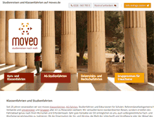 Tablet Screenshot of moveo.de